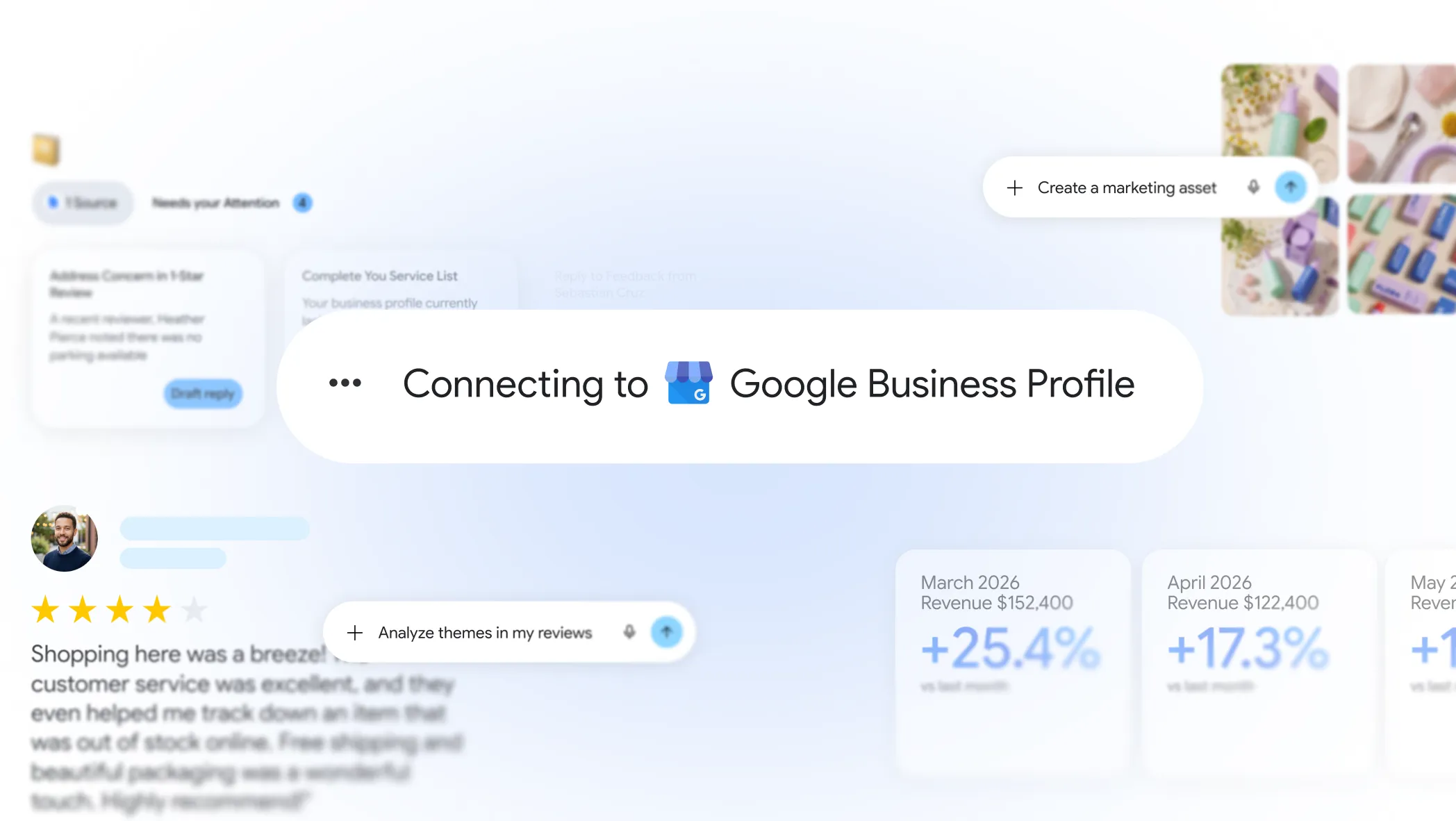 Google Business Profile lidhet me GA4 dhe menaxhohet nga Gemini