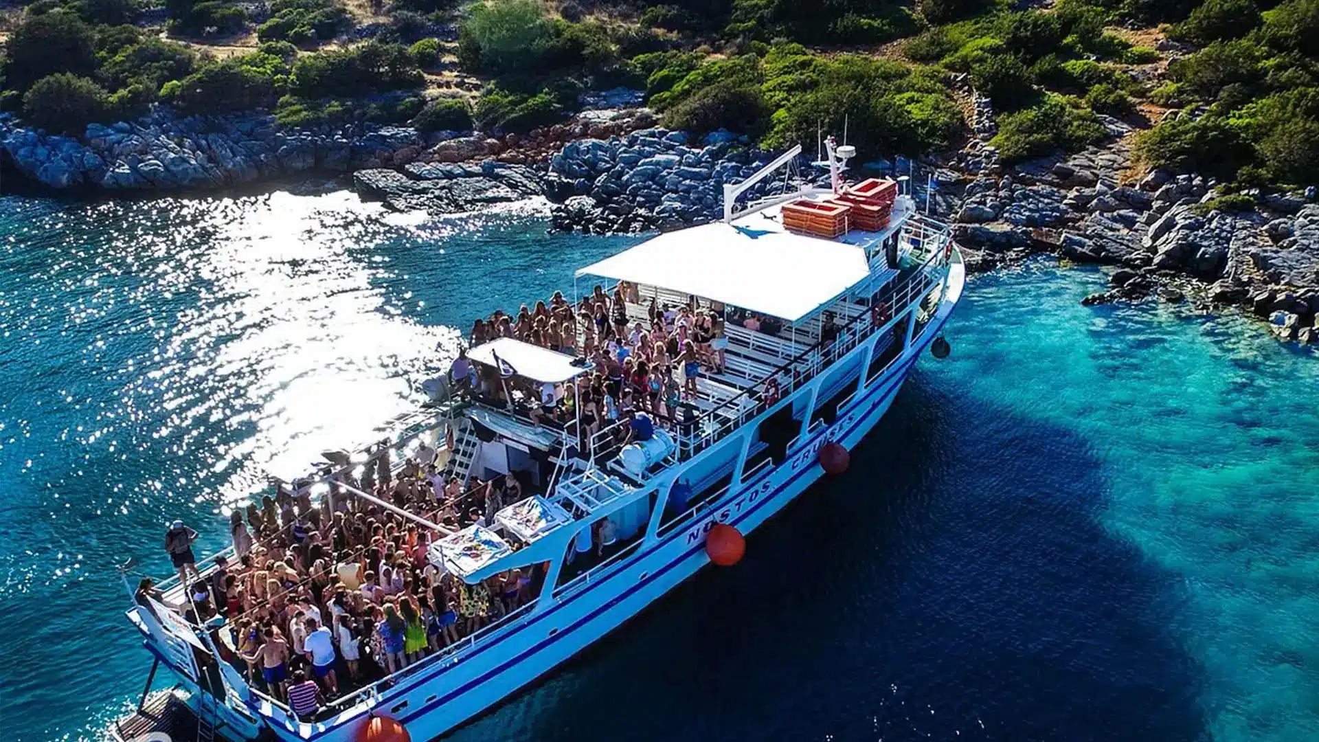Kavos Cruises, boat trip Kavo Korfuz